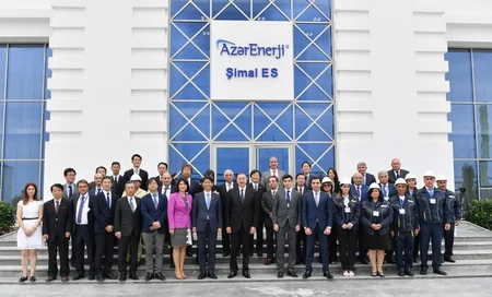 President Ilham Aliyev attended ceremony to launch “Shimal-2” power station