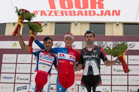 ​Азербайджанский велосипедист стал призером первого этапа Tour d’Azerbaidjan