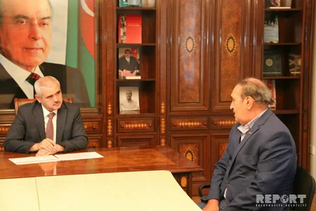 Arzu Rəhimov Yevlaxda vətəndaşları qəbul edib - FOTO