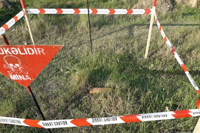 Goranboyda top mərmisi tapıldı