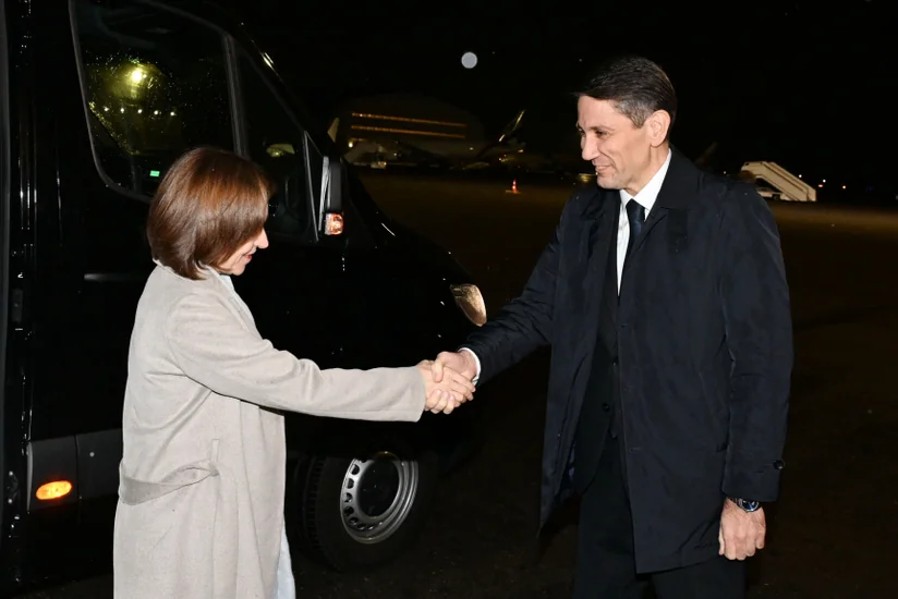 Moldova Respublikasının Prezidenti Azərbaycana səfərə gəlib