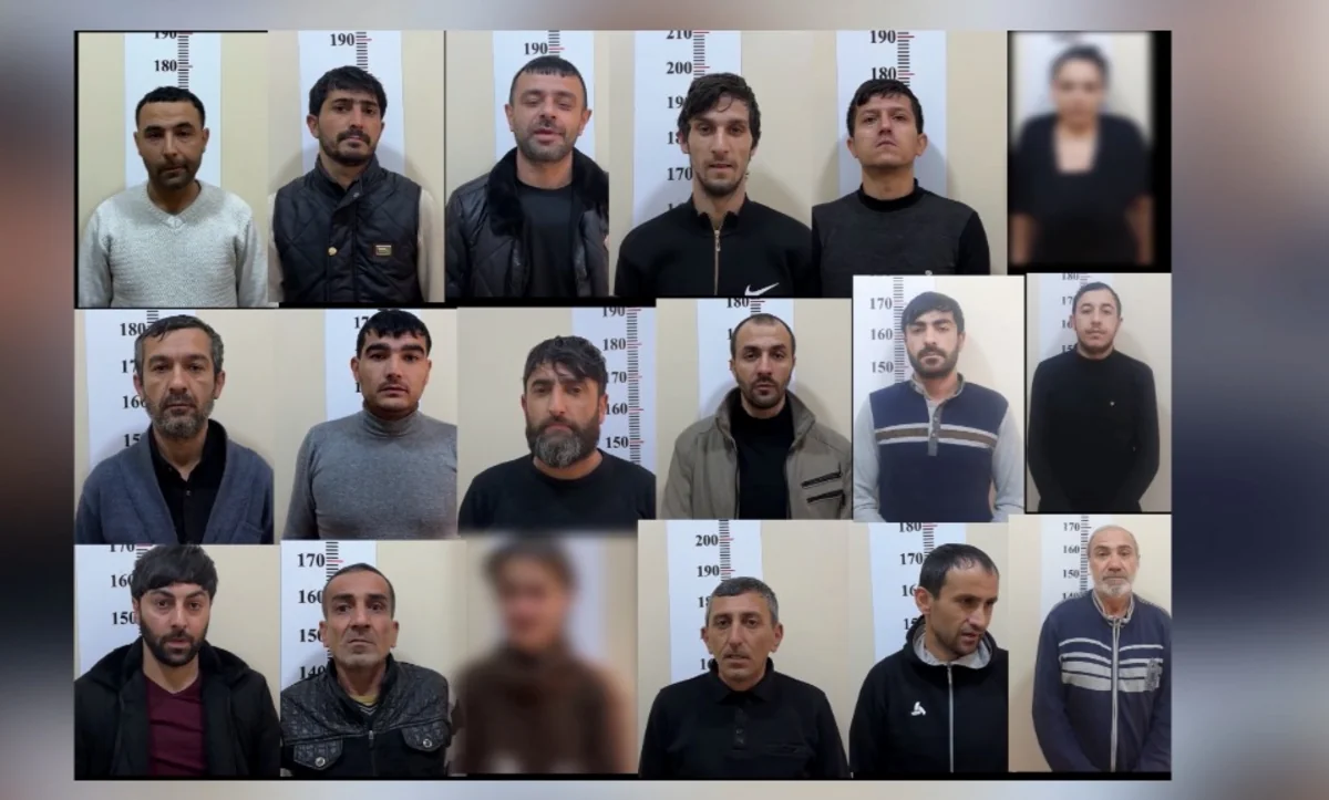 Gəncədə narkotik satmaqda şübhəli bilinən onlarla şəxs saxlanılıb