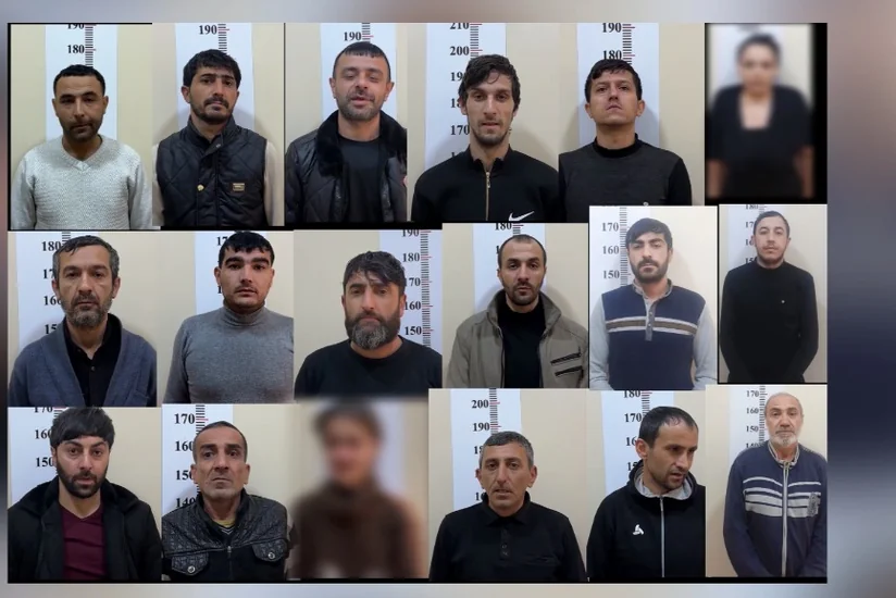 Gəncədə narkotik satmaqda şübhəli bilinən onlarla şəxs saxlanılıb