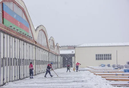 Bakı metrosu qarlı havada normal rejimdə işləyib