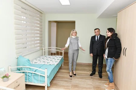 Лейла Алиева приняла участие в открытии психоневрологического учреждения социальных услуг в Бузовне