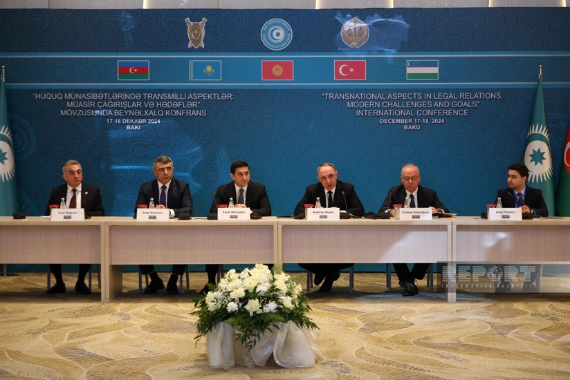 Bakıda “Hüquq münasibətlərində transmilli aspektlər: müasir çağırışlar və hədəflər” adlı beynəlxalq konfrans keçirilir