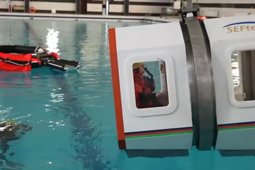 SOCAR-ın dənizdə çalışan əməkdaşları üçün təlimlərə başlanıb - VİDEO