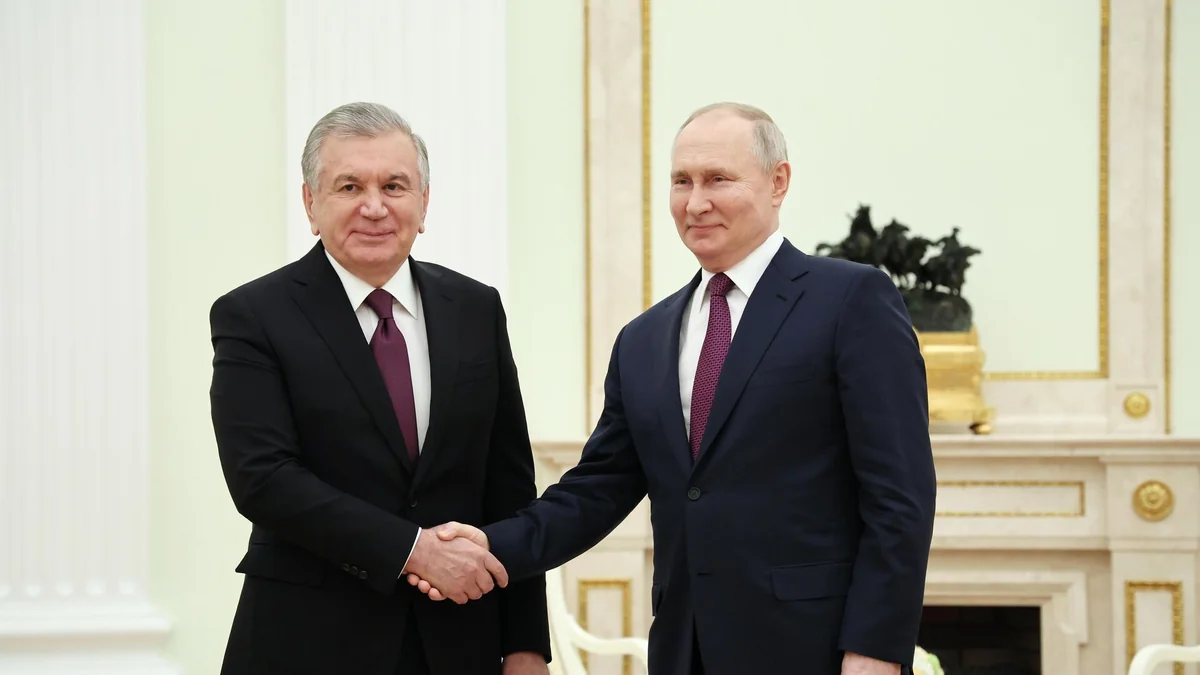Putin and Mirziyoyev discuss Russia-Uzbekistan alliance