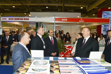 Prezident İlham Əliyev “AITF-2017” XVI Azərbaycan Beynəlxalq turizm və səyahətlər sərgisi ilə tanış olub - YENİLƏNİB