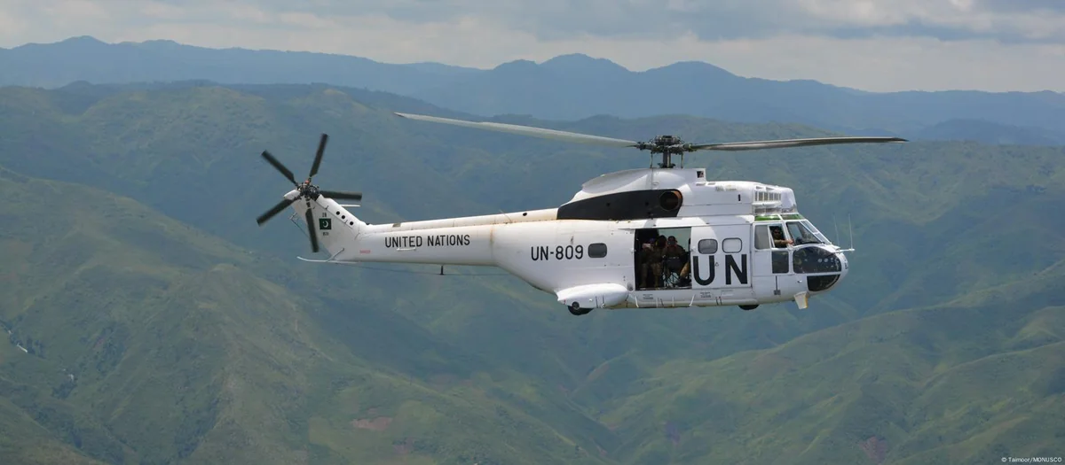 UN chopper hit in South Sudan, killing one crew member and some soldiers