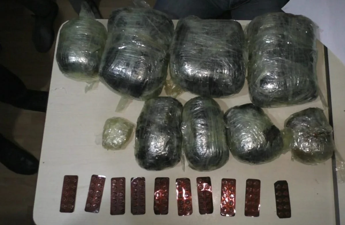 Cəlilabadda saxlanılan narkokuryerlərdə 13 kiloqramdan artıq narkotik vasitələr aşkarlanıb
