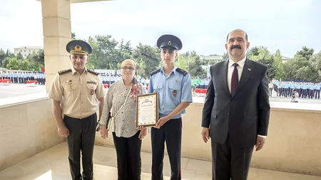 Cəmşid Naxçıvanski adına Hərbi Liseyin 52-ci buraxılış mərasimi keçirilib