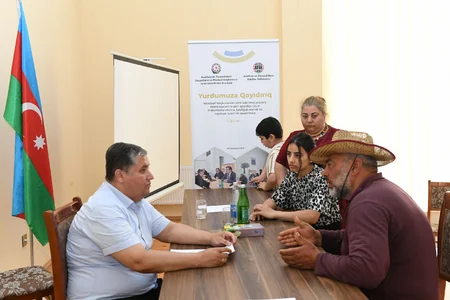 Şirvanda keçmiş məcburi köçkünlərə ödənişsiz hüquqi yardım göstərilib