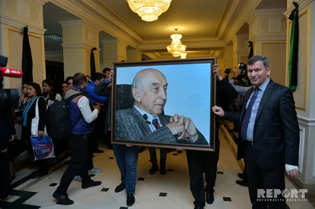 Lütfi Zadə ilə vida mərasimi başa çatıb - YENİLƏNİB-3