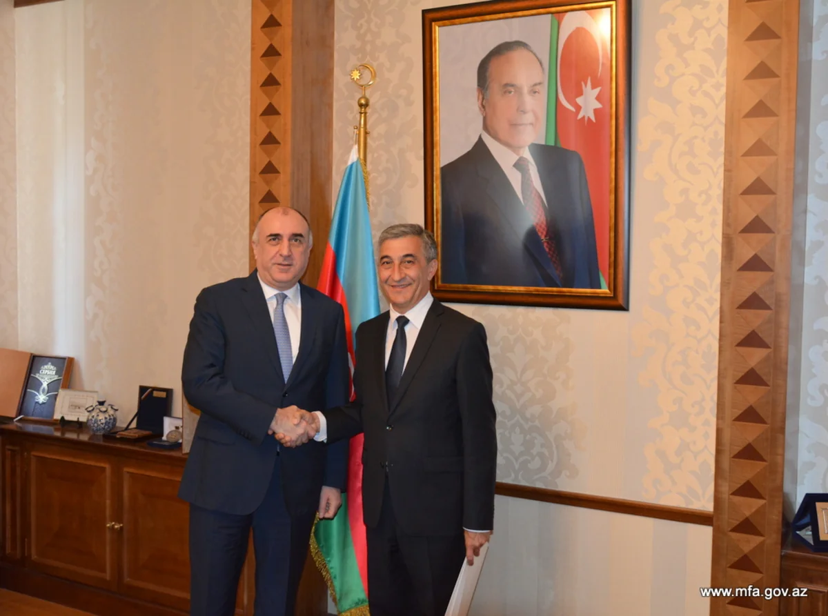 Elmar Mammadyarov receives newly appointed Tajik ambassador to Azerbaijan