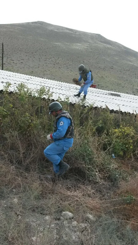 Xızıda 214 ədəd partlamamış hərbi sursat aşkarlanıb