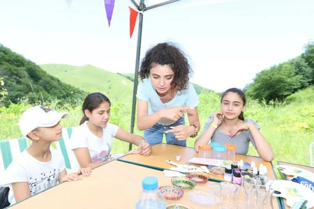 Uşaq İncəsənət Festivalının iştirakçıları üçün yay düşərgəsi təşkil olunub