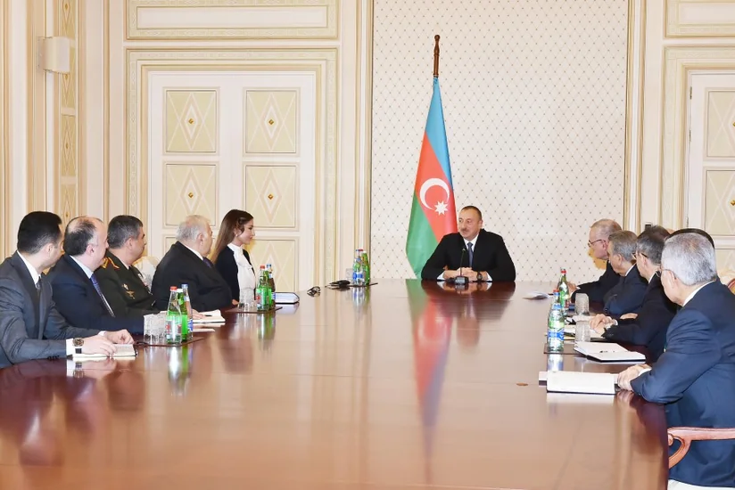 Azerbaijani President chairs Security Council meeting