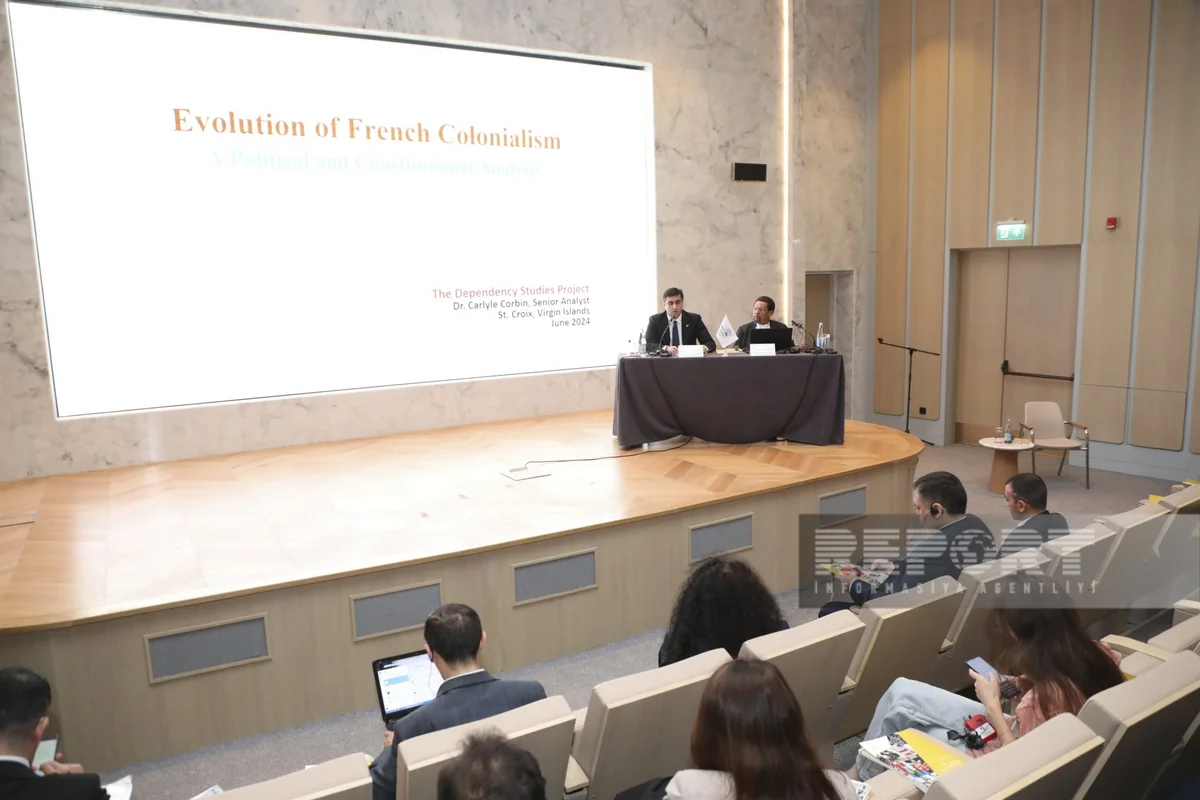 Şuşada fransız kolonializminə dair hesabat təqdim edilib