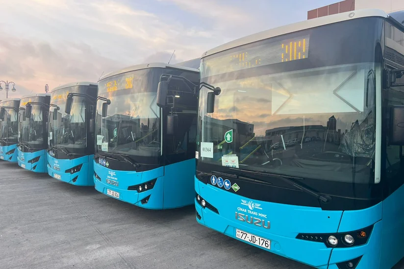 Bakıda daha 25 ədəd 12 metrlik avtobus xəttə buraxılacaq