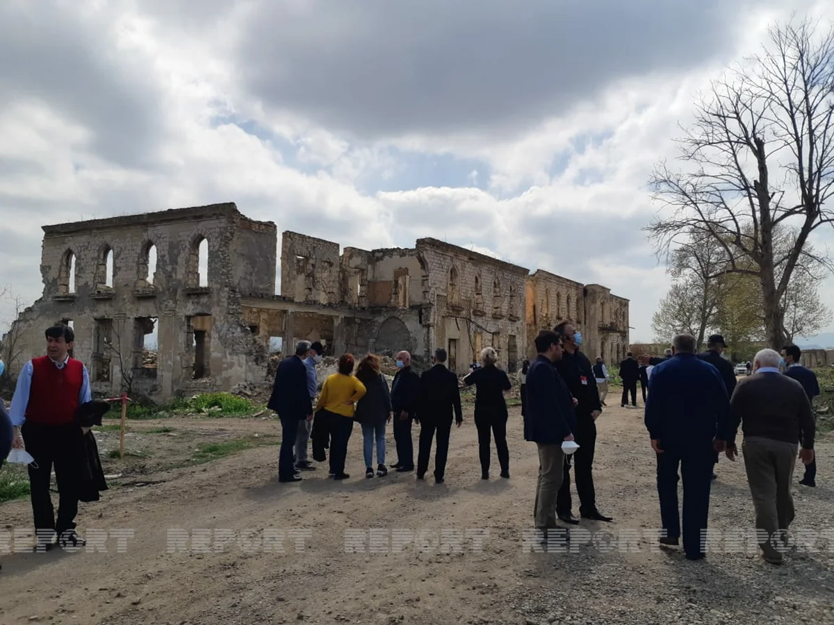 International experts arrive in Aghdam