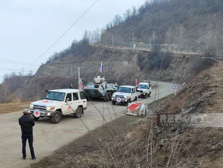 По дороге Ханкенди-Лачын беспрепятственно проехали 19 автомобилей МККК