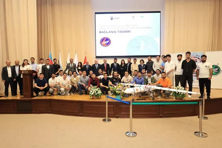 Azərbaycanlı tələbələrin hazırladığı PUA-nın ilk uçuşu olub