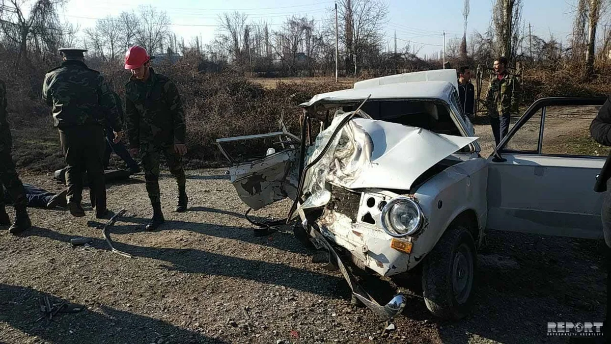 Şəkidə qəza olub, ölən və yaralananlar var - FOTO - VİDEO