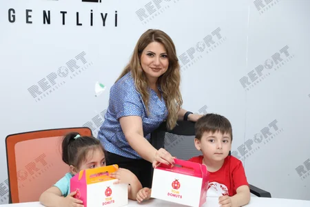 Festive atmosphere at Report News Agency on Children's Day