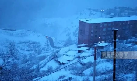 Qərb bölgəsinin dağlıq rayonlarına ilk qar yağıb