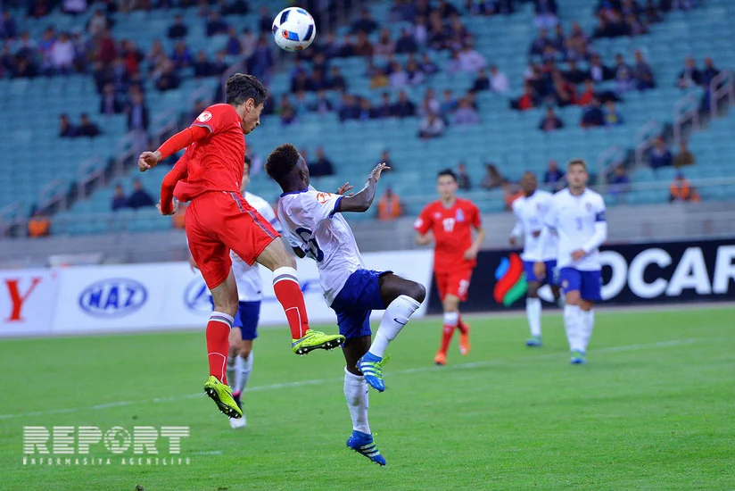 Avro-2016 (U-17): Azərbaycan-Portuqaliya matçı - FOTOREPORTAJ