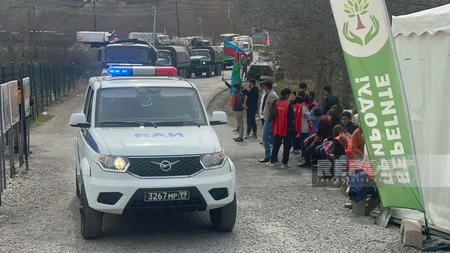 Bu gün Xankəndi-Laçın yolunda sülhməramlıların 77 avtomobili maneəsiz keçib - YENİLƏNİB-3