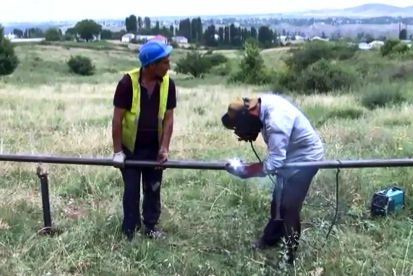 “Azəriqaz” Tovuzun Yuxarı Öysüzlü kəndində yeni massivi qazlaşdırır