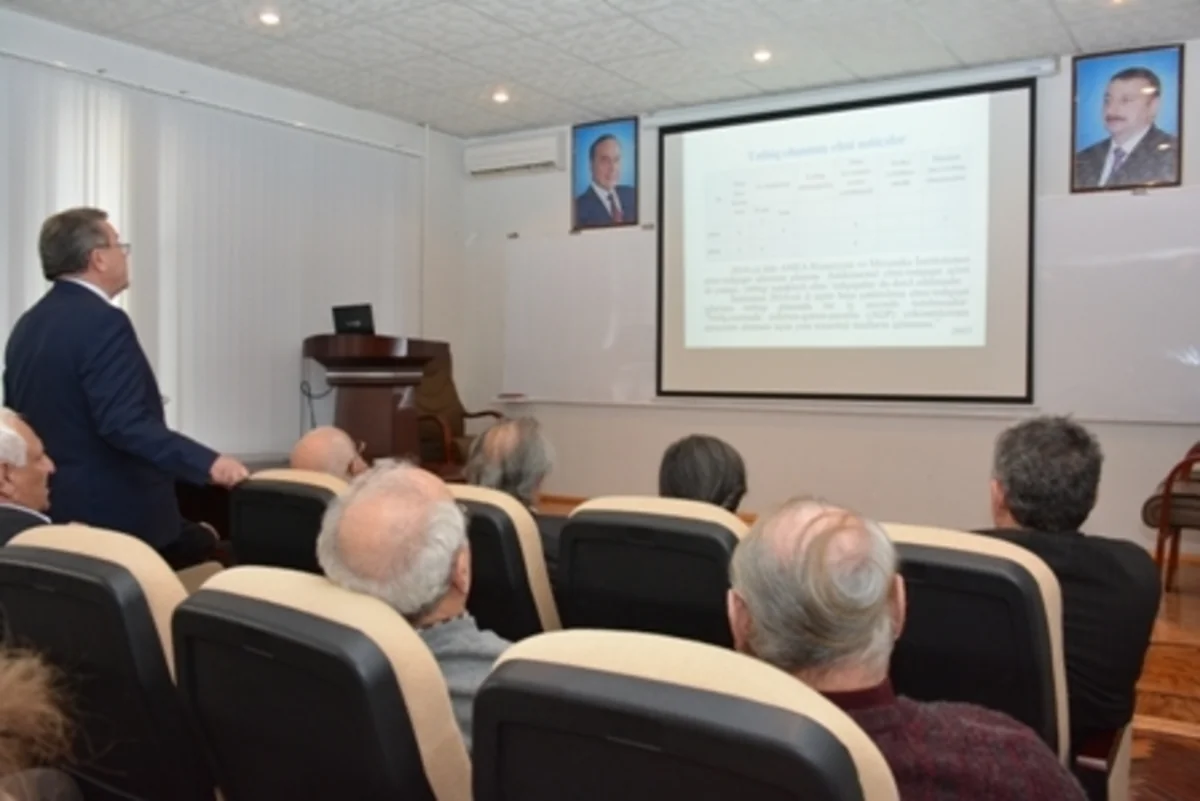 Misir Mərdənov hesabat verib