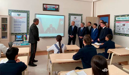 Təhsil naziri Naxçıvana gedib