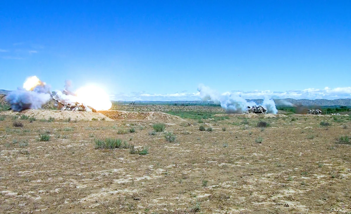 Live-fire tactical exercise with Artillery units ended