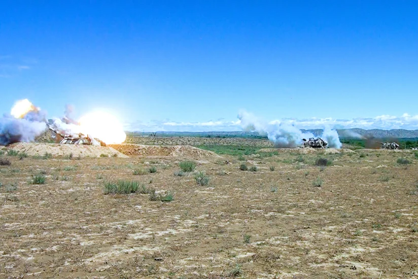 Live-fire tactical exercise with Artillery units ended