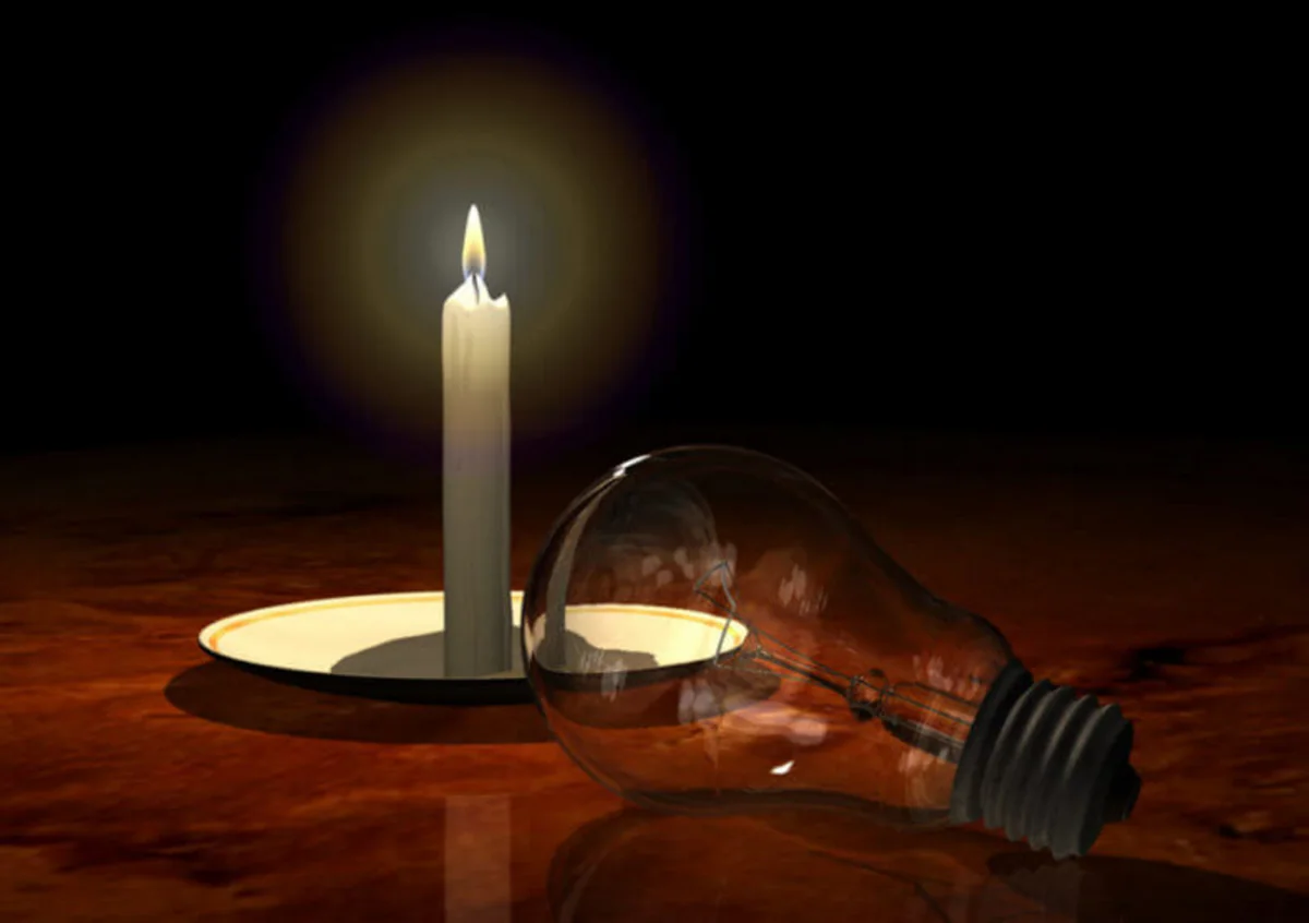 Biləsuvarda işıqlar kəsilib