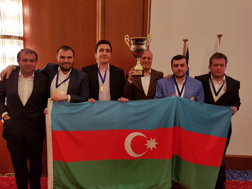 Yunanıstanın Krit adasında Azərbaycan şahmatçılarının mükafatlandırma mərasimi keçirilib