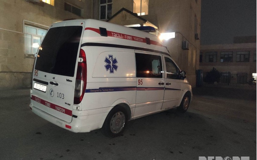 Bakıda ağır yol qəzası, iki nəfər xəsarət aldı