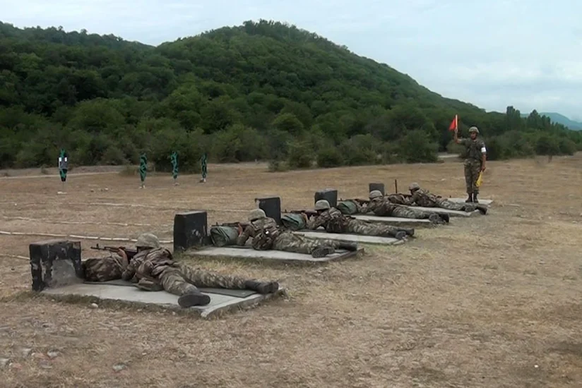 Practical classes underway with cadets within field withdrawal