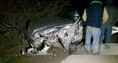 В Гёйчае столкнулись четыре автомобиля, есть пострадавшие