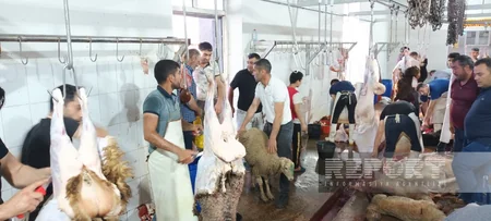 Paytaxt sakinləri qurban kəsir