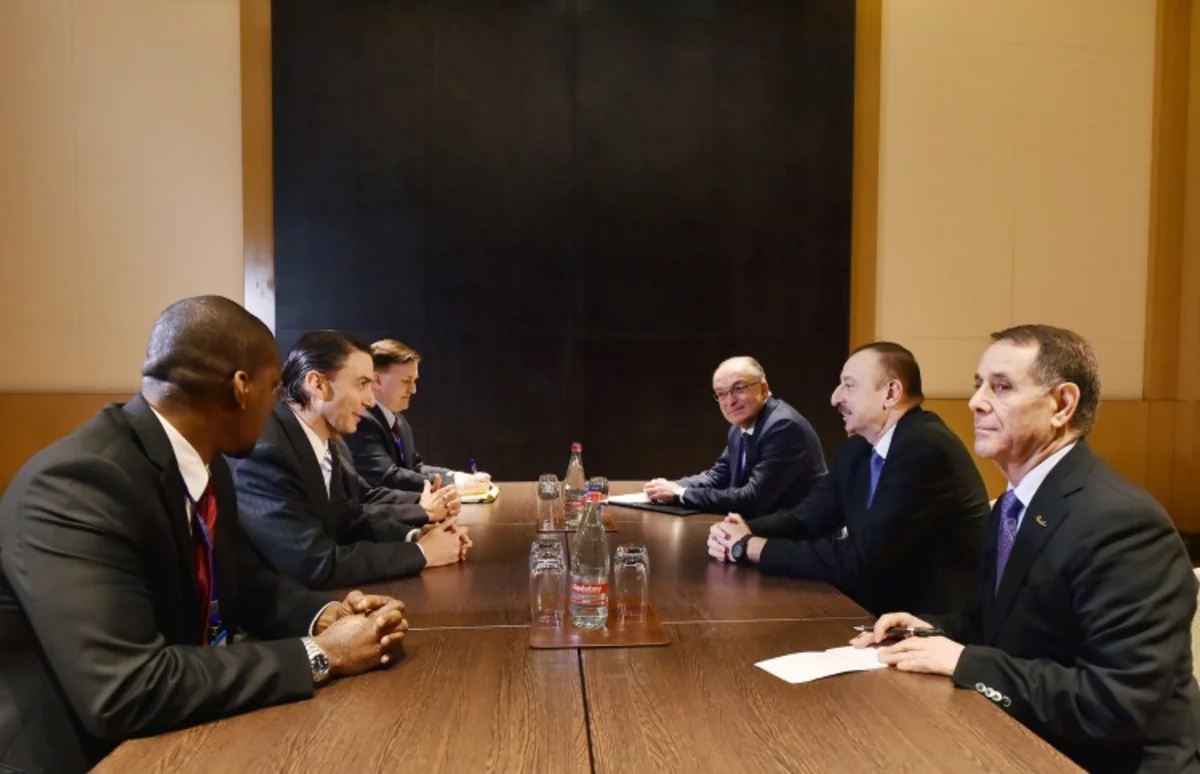 Azərbaycan Prezidenti ABŞ Dövlət Departamentinin xüsusi elçisini qəbul edib