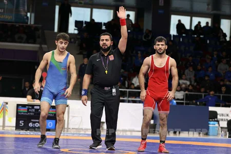 Güləş üzrə Azərbaycan çempionatının açılışı olub