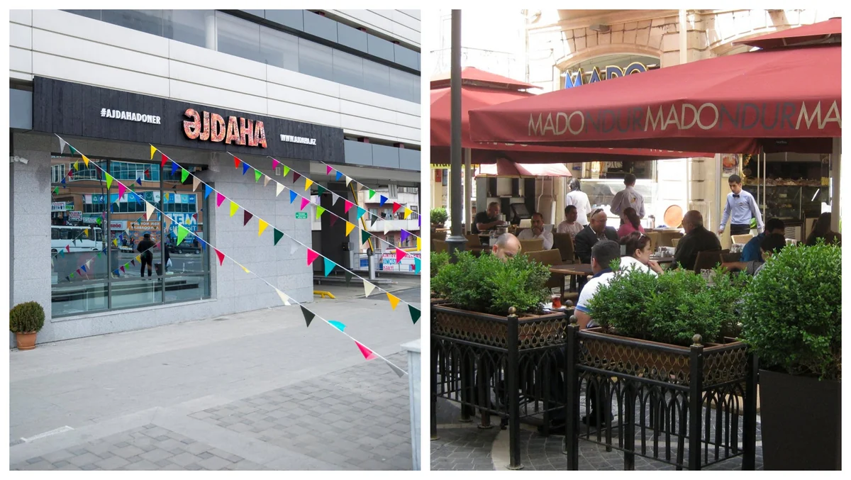 “Əjdaha“ dönər evi və “Mado” kafesi cərimələndi - TAM SİYAHI