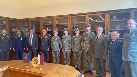 Milli Müdafiə Universitetinin nümayəndə heyəti Bolqarıstana səfər edib