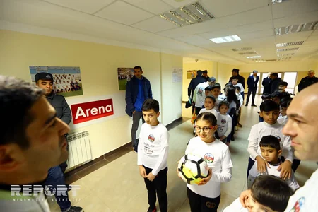 Sumqayıt - Qarabağ matçında Aprel şəhidləri anılıb - FOTO