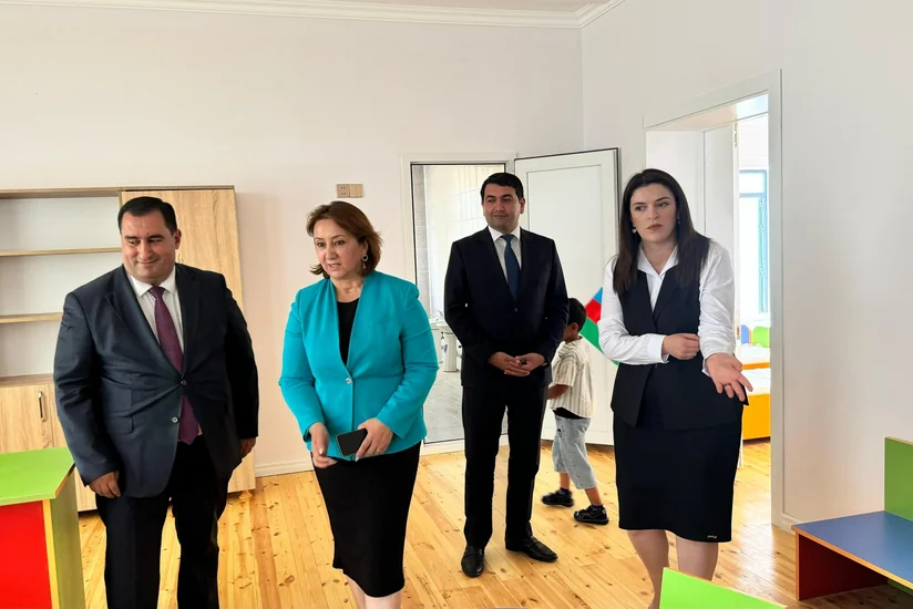 Zabux kəndində ilk uşaq bağçasının açılışı olub