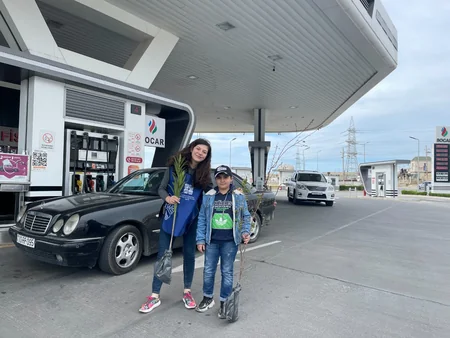 SOCAR-ın yanacaqdoldurma məntəqəsində tingpaylama aksiyası keçirilib